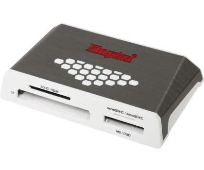 Czytnik kart SD KINGSTON USB3 Hi-Speed Media Reader FCR-HS4 (FCR-HS4)